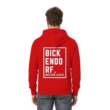 Bickendorf Koordinaten (großer Druck auf dem Rücken) - Zipper