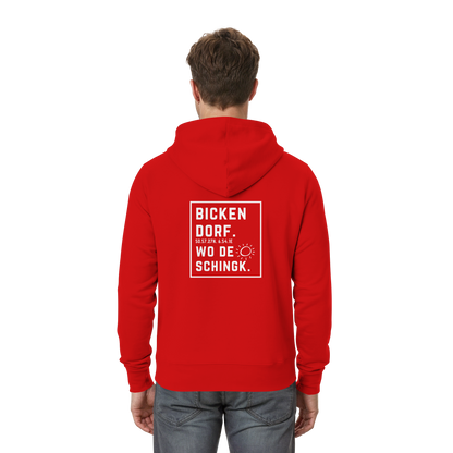 Wo de Sonn schingk - Bickendorf Druck Rücken - Zipper
