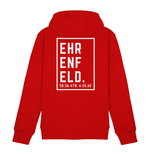 Ehrenfeld Koordinaten (großer Druck auf dem Rücken) - Zipper