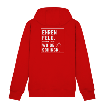 Wo de Sonn schingk - Ehrenfeld Druck Rücken  - Zipper