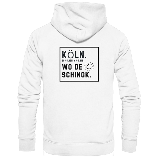 Wo de Sonn schingk - Köln Druck Rücken  - Zipper