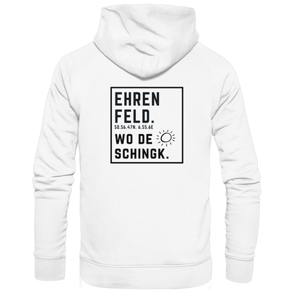 Wo de Sonn schingk - Ehrenfeld Druck Rücken - Zipper