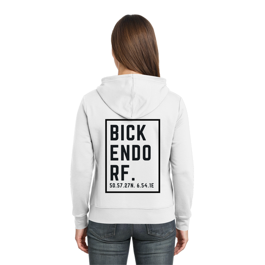 Bickendorf Koordinaten (großer Druck auf dem Rücken) - Zipper