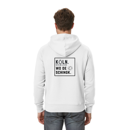 Wo de Sonn schingk - Köln Druck Rücken  - Zipper