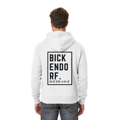 Bickendorf Koordinaten (großer Druck auf dem Rücken) - Zipper