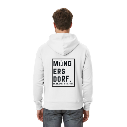 Müngersdorf Koordinaten (großer Druck auf dem Rücken) - Zipper