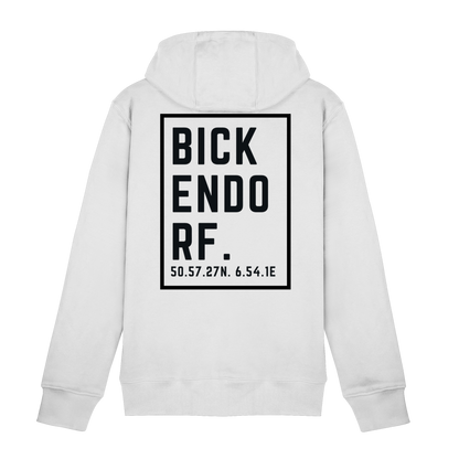 Bickendorf Koordinaten (großer Druck auf dem Rücken) - Zipper