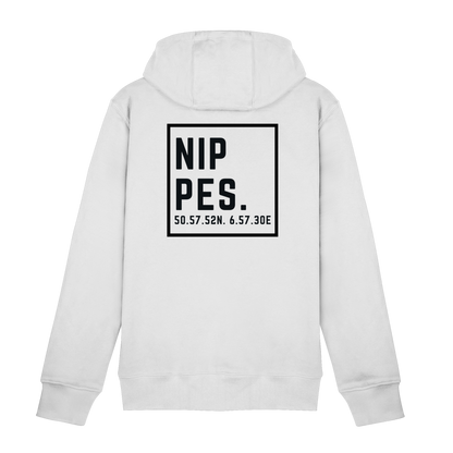 Nippes Koordinaten (großer Druck auf dem Rücken) - Zipper