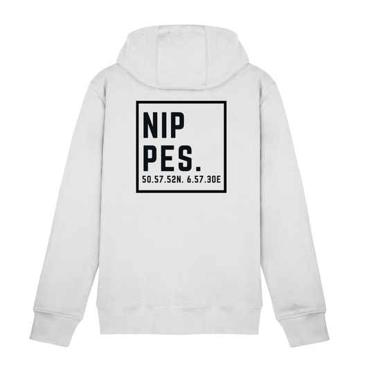 Nippes Koordinaten (großer Druck auf dem Rücken) - Zipper