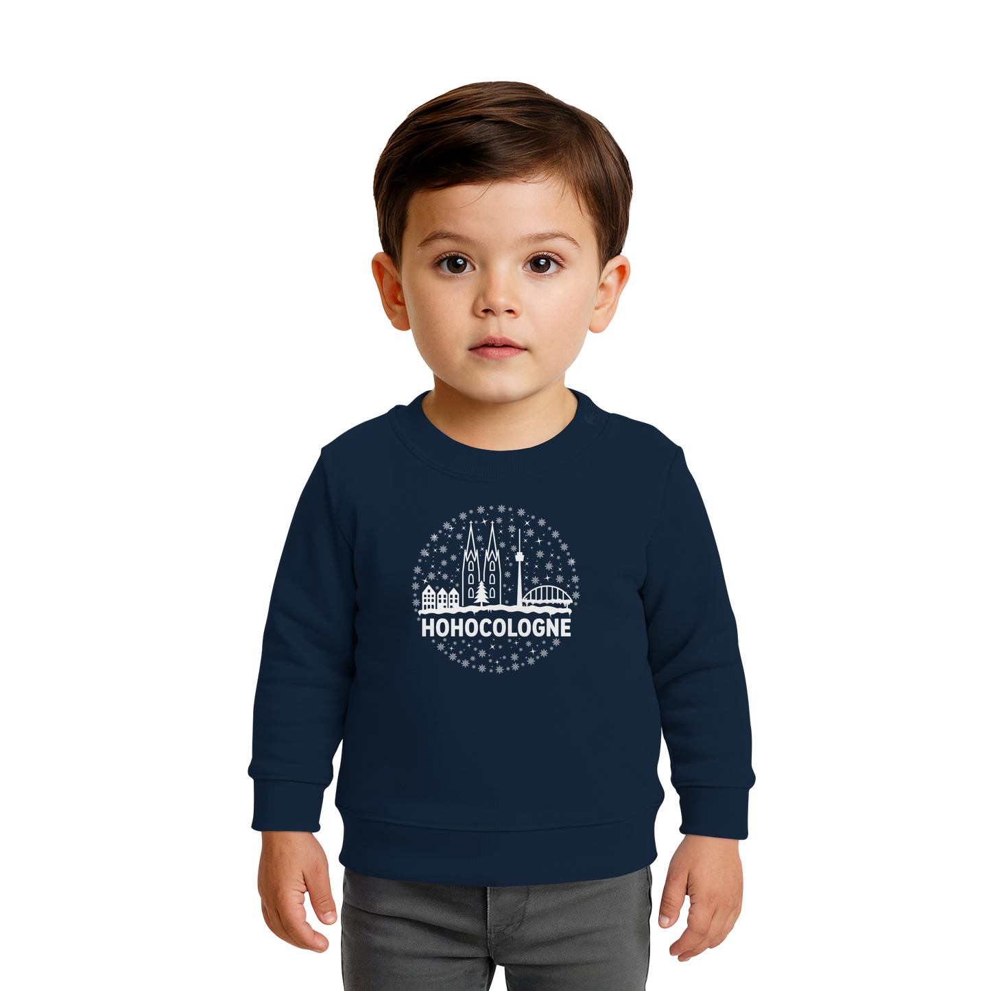HOHOCologne Druck - Baby Organic Sweatshirt