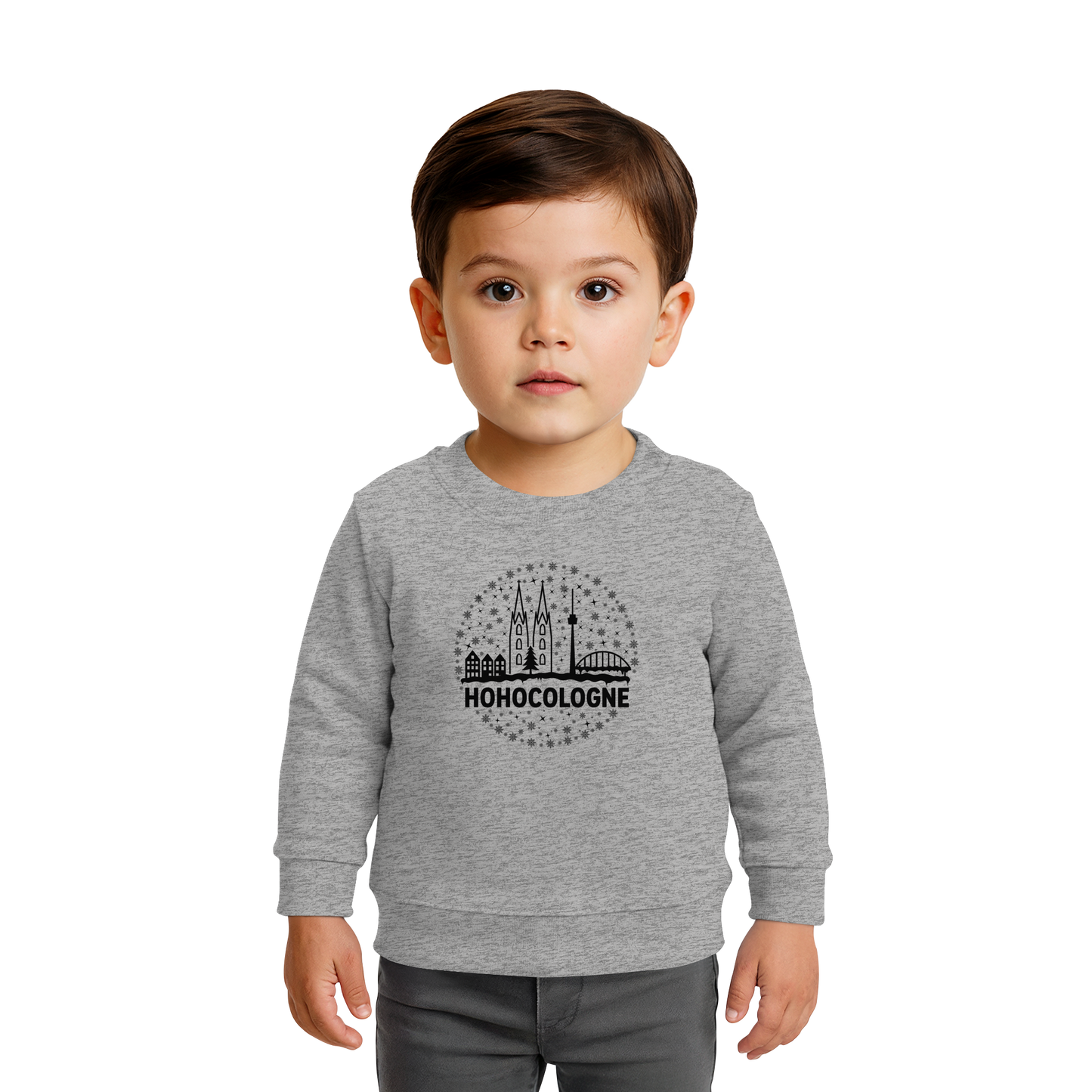 HOHOCologne Druck - Baby Organic Sweatshirt
