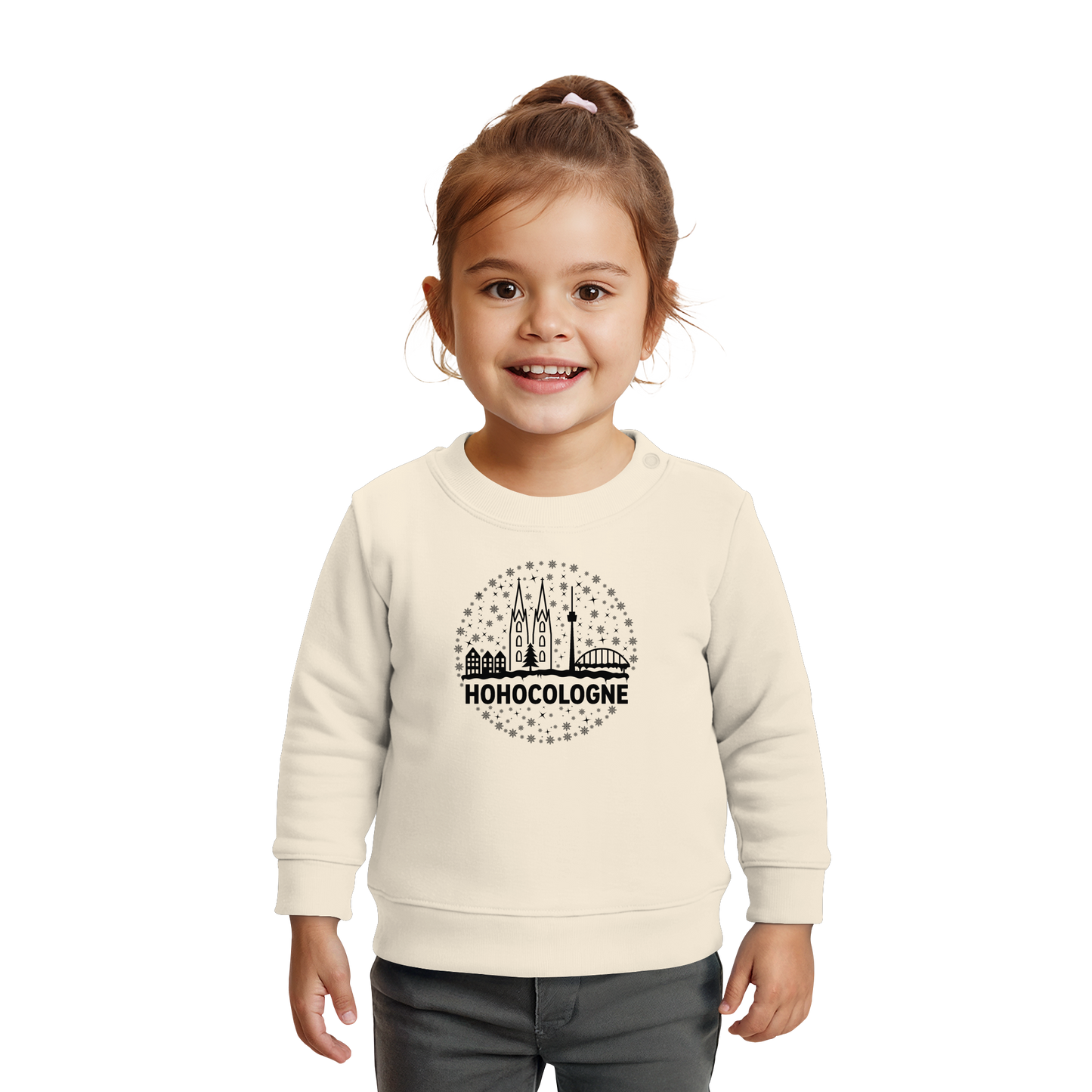 HOHOCologne Druck - Baby Organic Sweatshirt