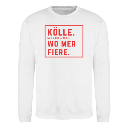 Kölle Fiere Druck - Basic Sweatshirt