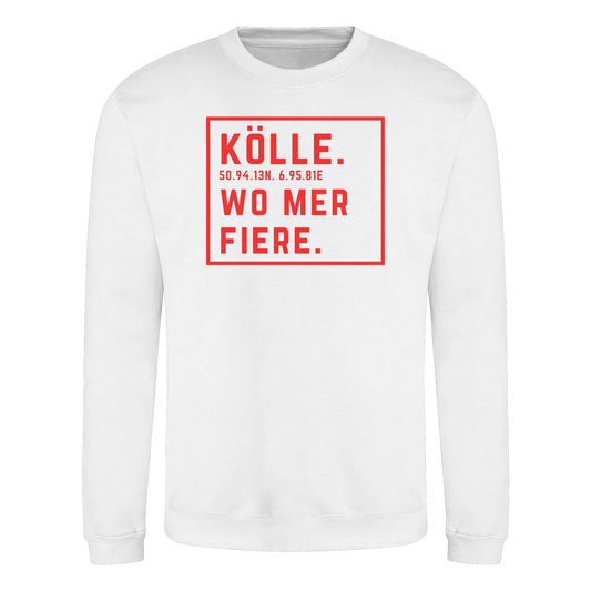 Kölle Fiere Druck - Basic Sweatshirt
