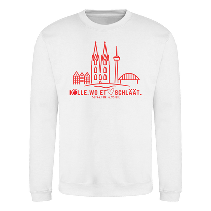 Skyline Hätz Druck - Basic Sweatshirt