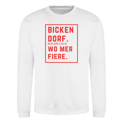Bickendorf Fiere Druck - Basic Sweatshirt