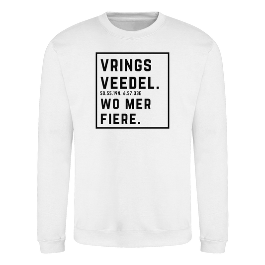 Vringsveedel Fiere Druck - Basic Sweatshirt