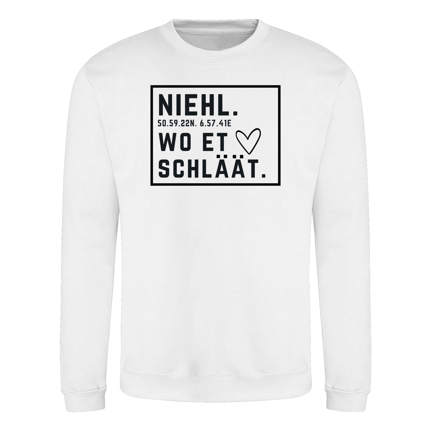 Niehl Hätz Druck - Basic Sweatshirt