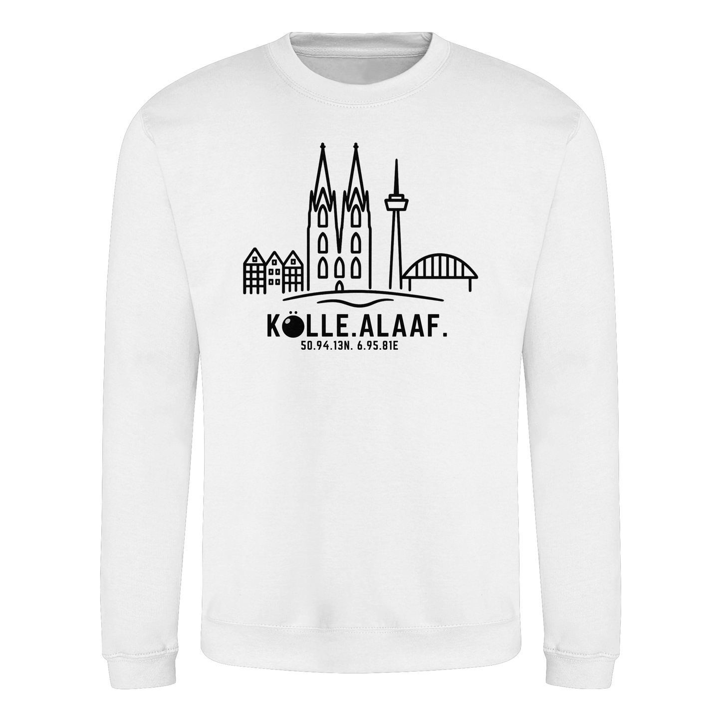 Skyline Alaaf Druck - Basic Sweatshirt