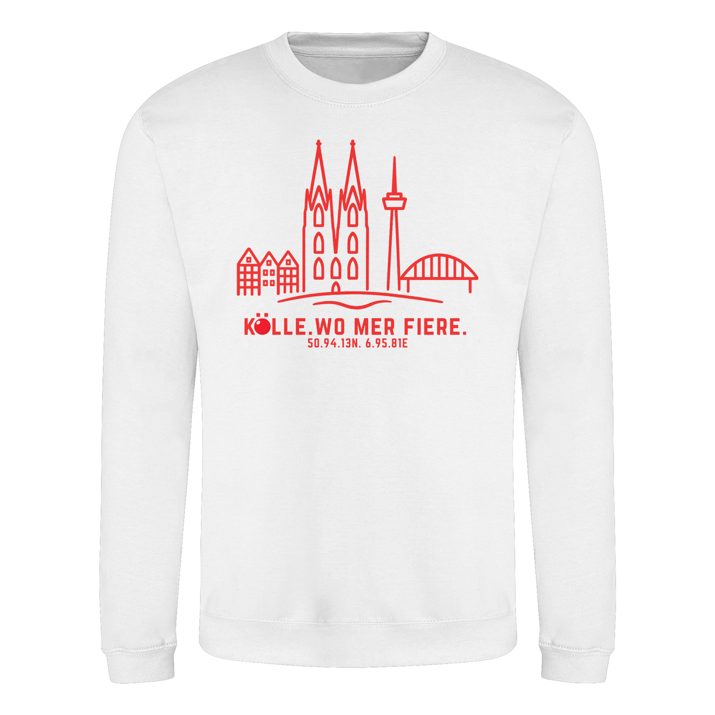 Skyline Fiere Druck  - Basic Sweatshirt