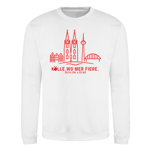 Skyline Fiere Druck  - Basic Sweatshirt