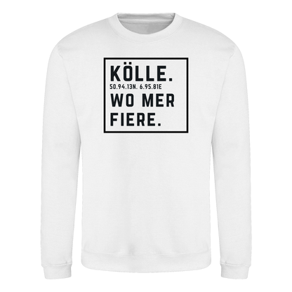 Kölle Fiere Druck - Basic Sweatshirt