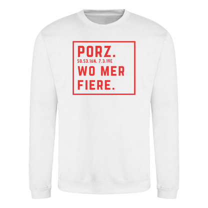 Porz Fiere Druck - Basic Sweatshirt