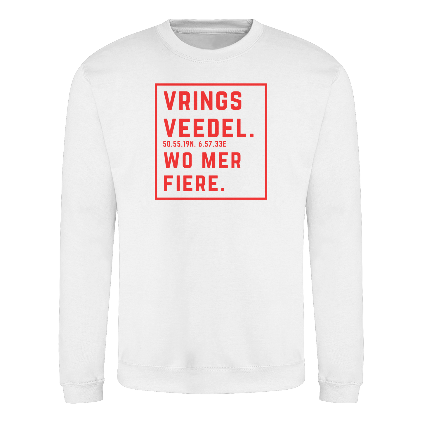 Vringsveedel Fiere Druck - Basic Sweatshirt