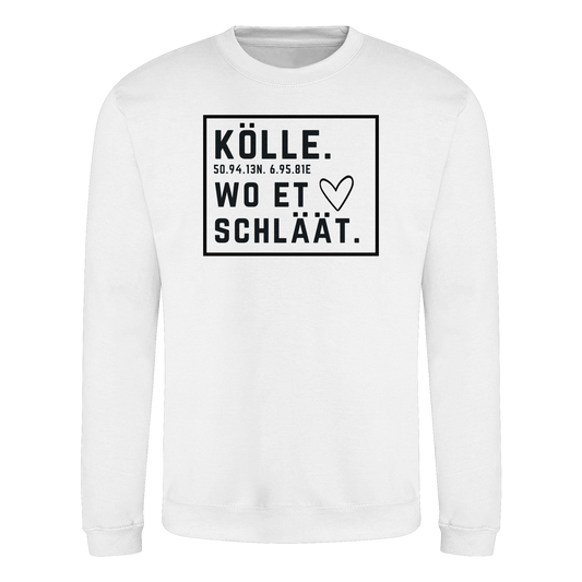 Kölle Hätz Druck - Basic Sweatshirt
