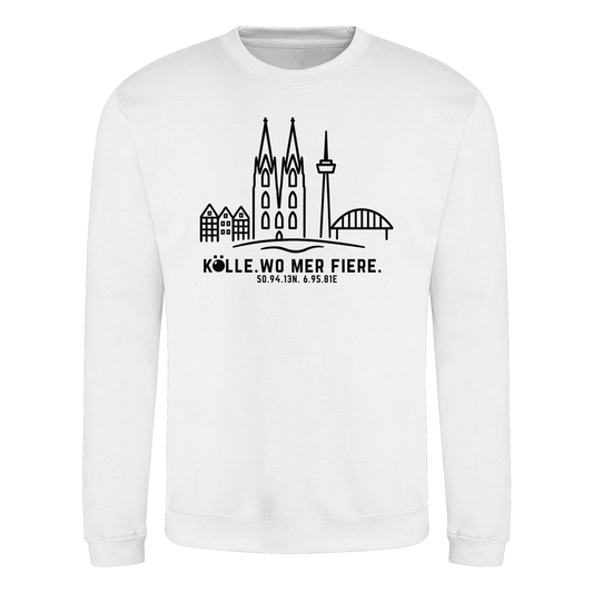 Skyline Fiere Druck - Basic Sweatshirt