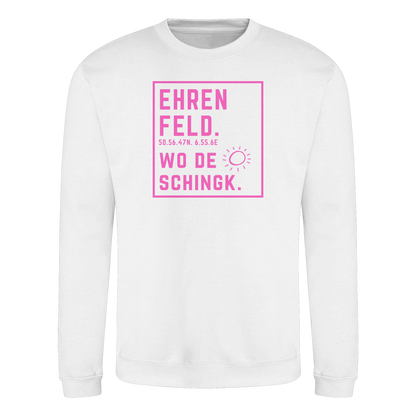 Wo de Sonn schingk - Ehrenfeld Druck   - Basic Sweatshirt
