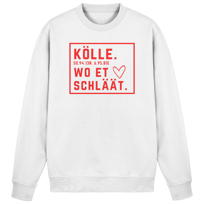Kölle Hätz Druck - Basic Sweatshirt