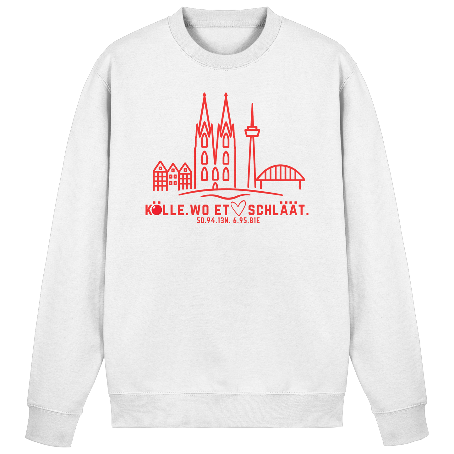 Skyline Hätz Druck - Basic Sweatshirt