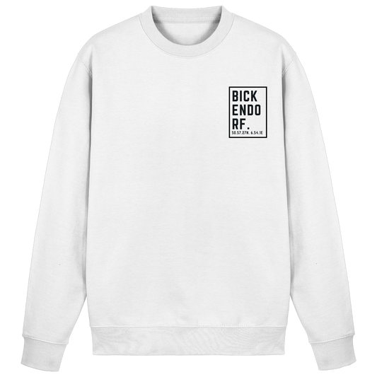 Bickendorf Koordinaten (kleiner Druck auf der Brust) - Basic Sweatshirt