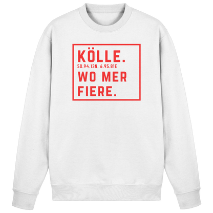 Kölle Fiere Druck - Basic Sweatshirt