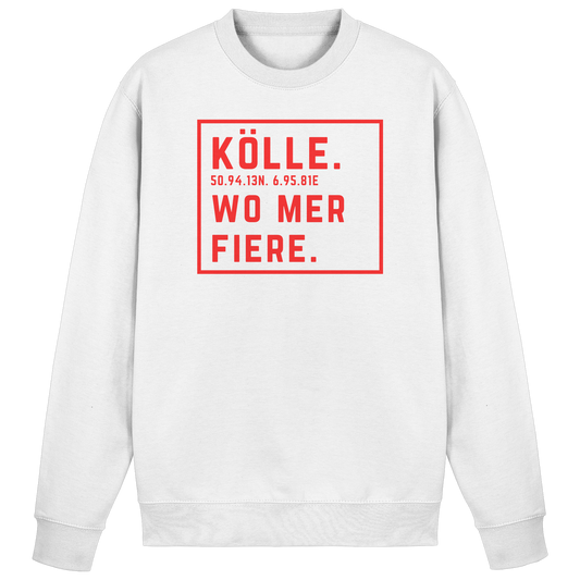 Kölle Fiere Druck - Basic Sweatshirt