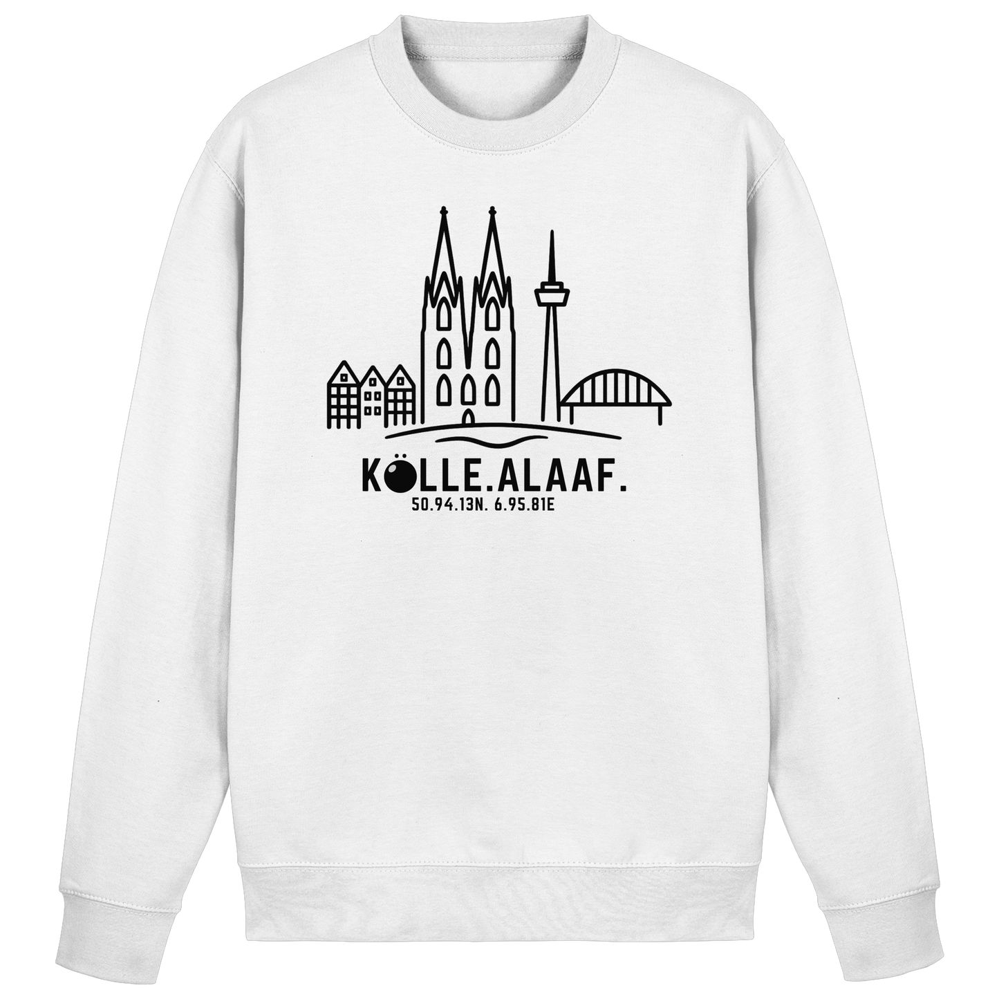 Skyline Alaaf Druck - Basic Sweatshirt