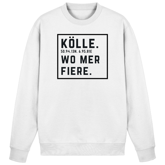 Kölle Fiere Druck - Basic Sweatshirt