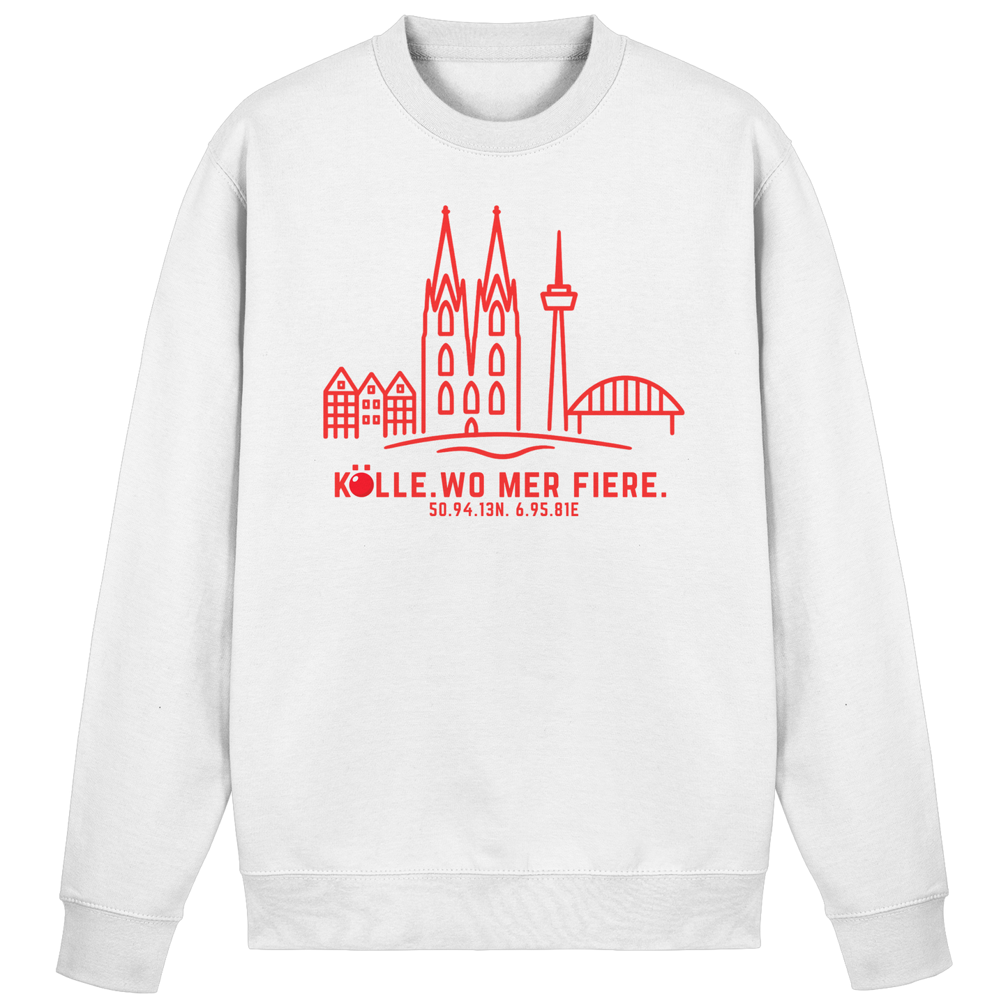 Skyline Fiere Druck  - Basic Sweatshirt
