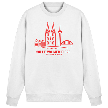 Skyline Fiere Druck  - Basic Sweatshirt