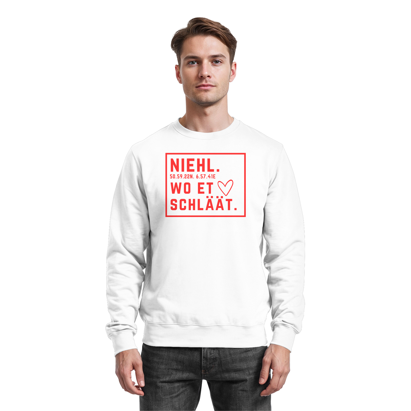 Niehl Hätz Druck - Basic Sweatshirt
