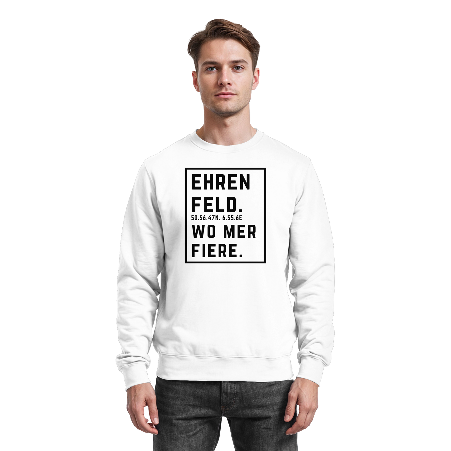 Ehrenfeld Fiere Druck - Basic Sweatshirt