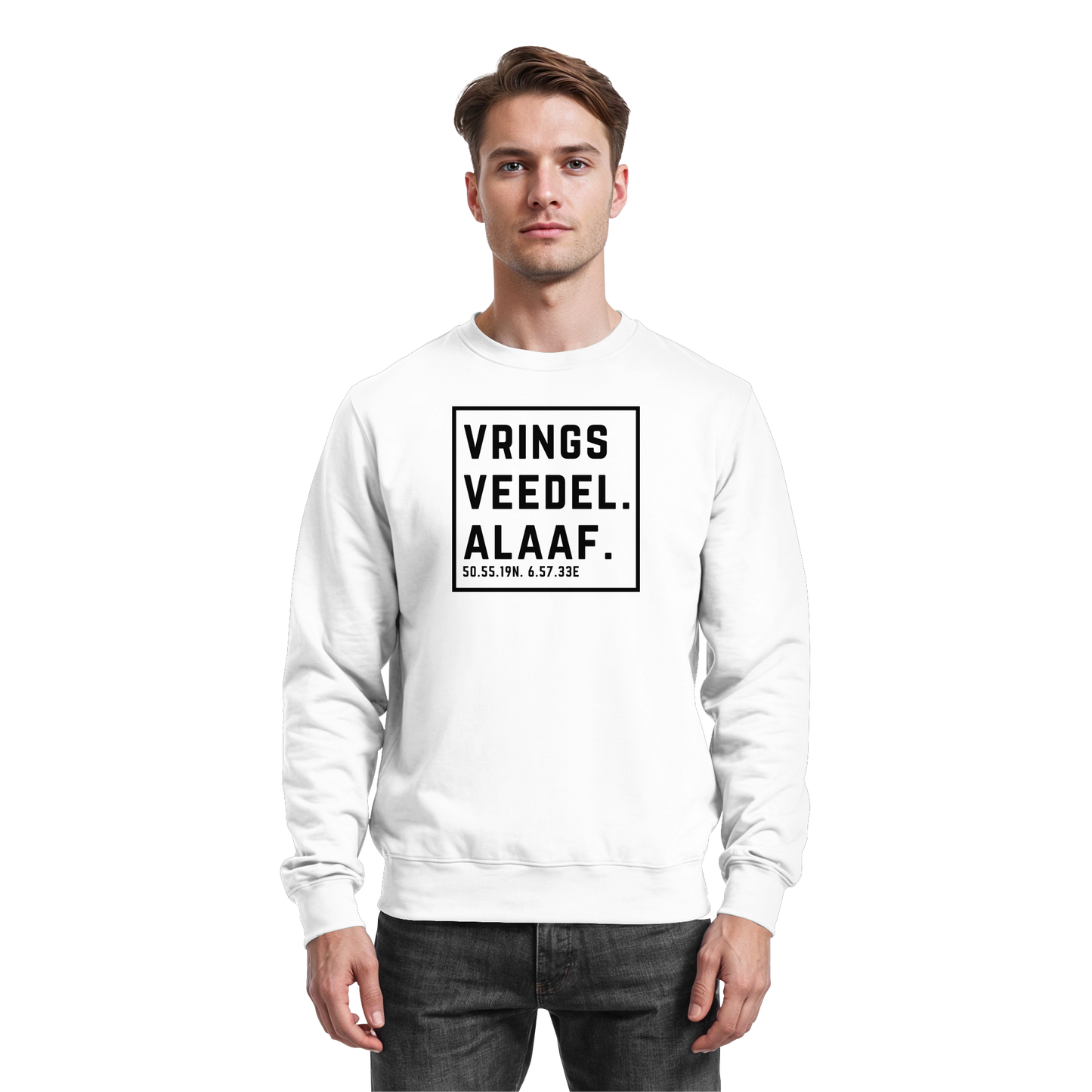 Vringsveedel Alaaf Druck - Basic Sweatshirt