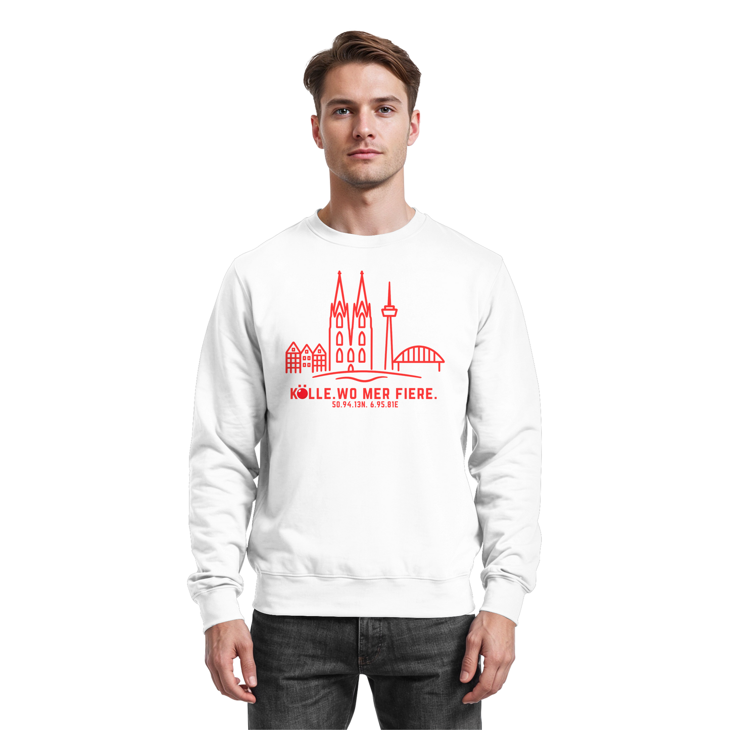Skyline Fiere Druck  - Basic Sweatshirt