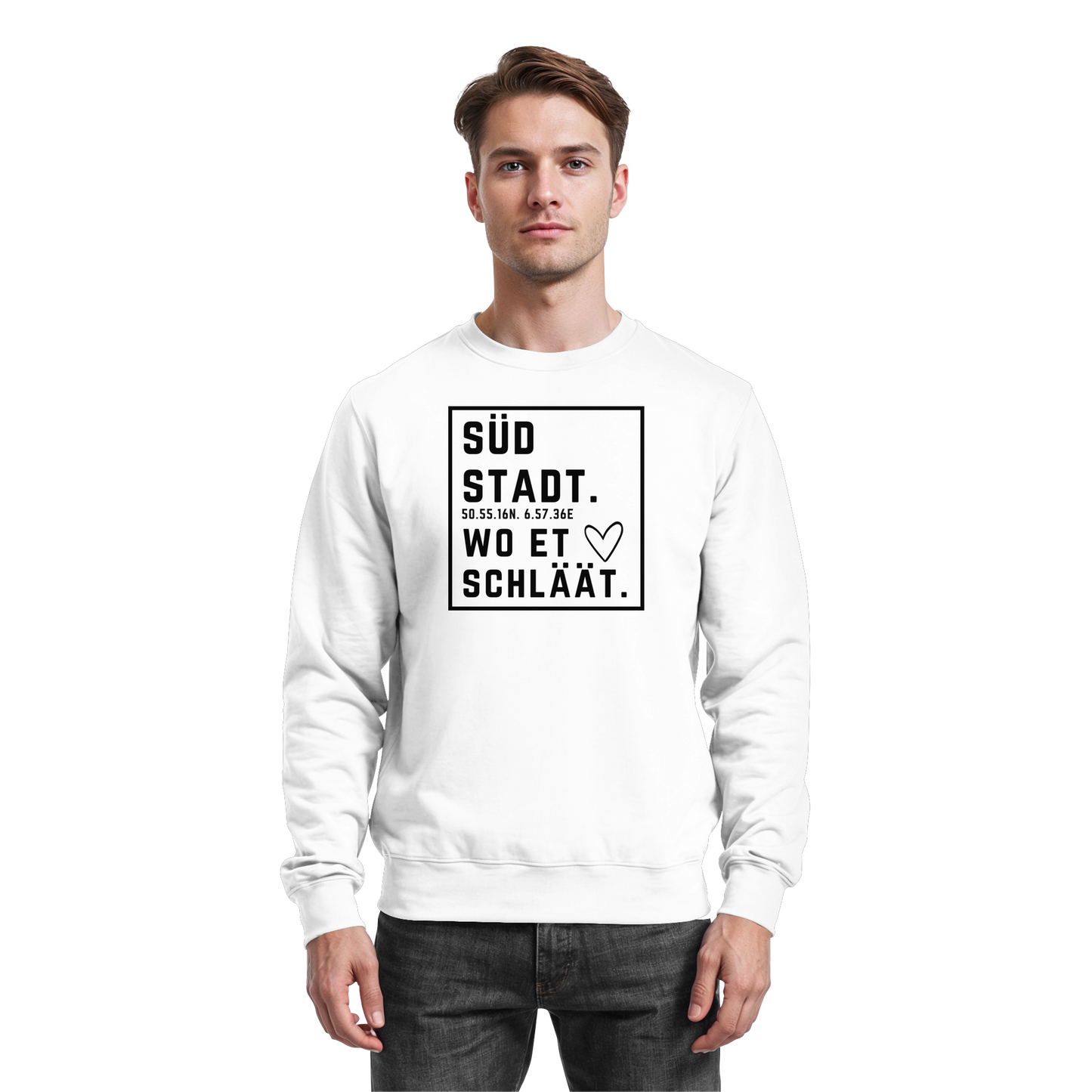 Südstadt Hätz Druck - Basic Sweatshirt