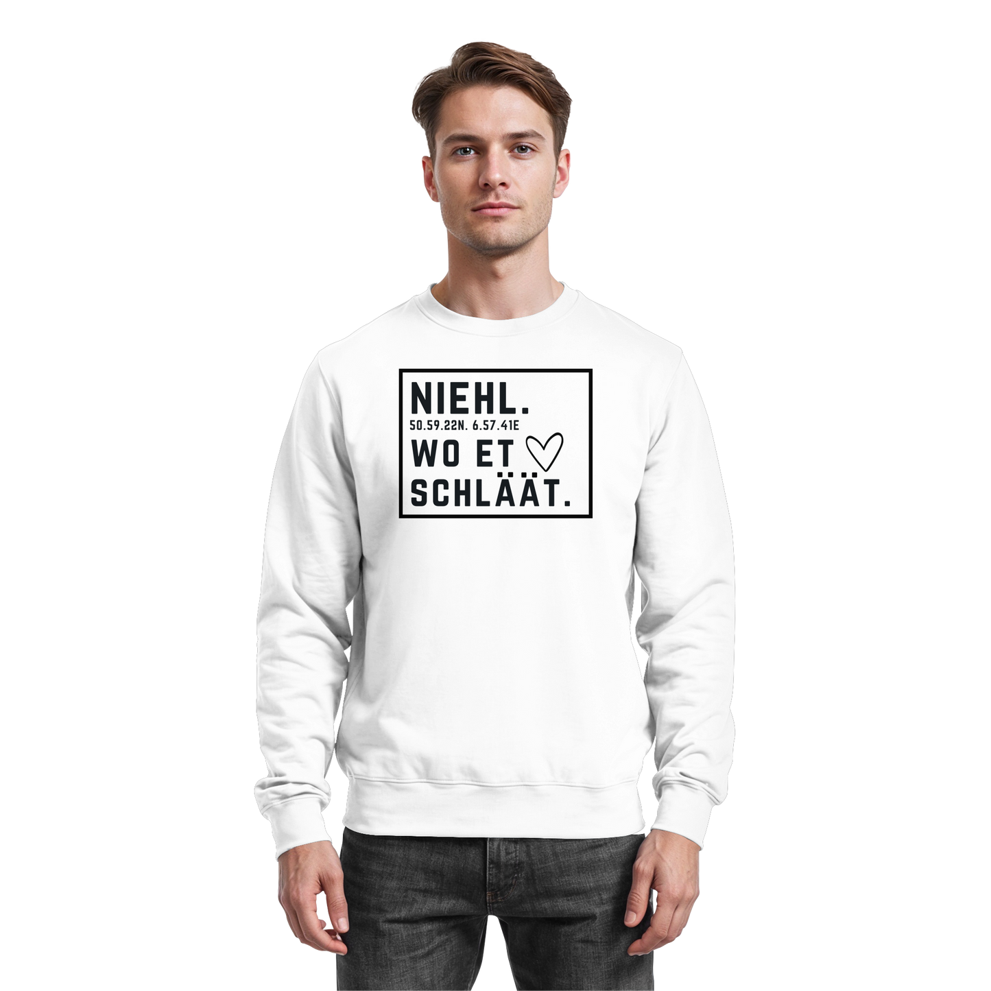 Niehl Hätz Druck - Basic Sweatshirt