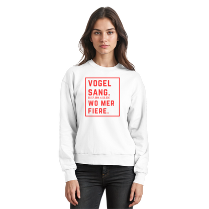 Vogelsang Fiere Druck - Basic Sweatshirt