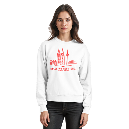 Skyline Fiere Druck  - Basic Sweatshirt