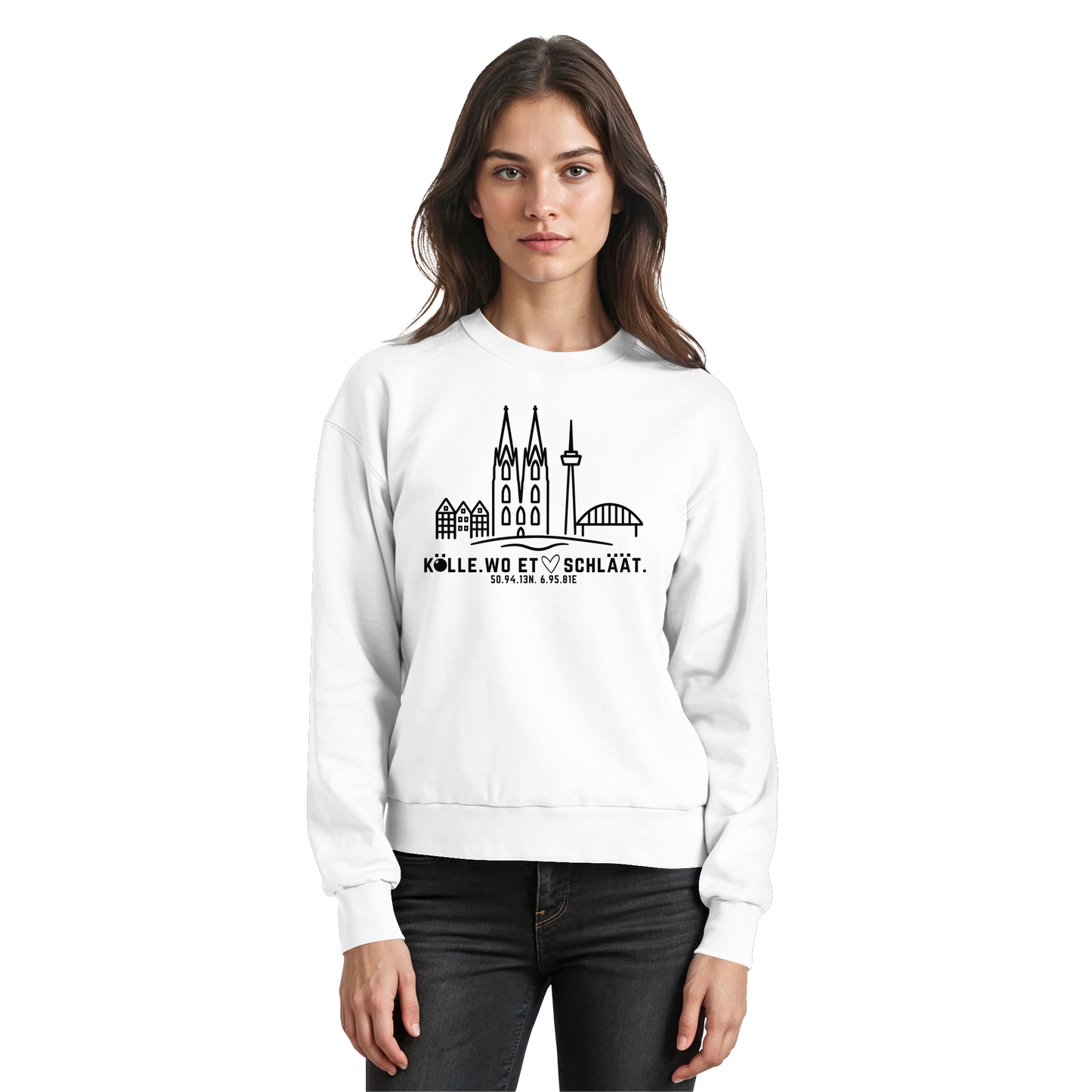 Skyline Hätz Druck - Basic Sweatshirt