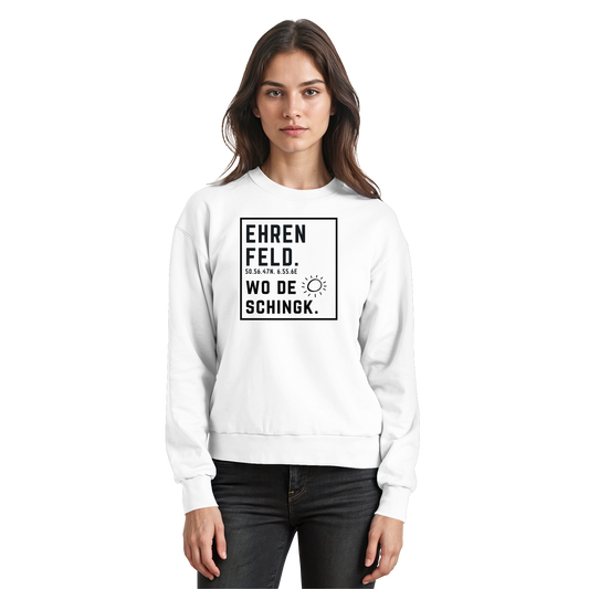 Wo de Sonn schingk - Ehrenfeld Druck  - Basic Sweatshirt